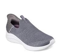 Skechers Women's Big Plan Sneaker, Grigio, 7.5 UK Wide