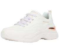 Skechers Hazel Step, Passo N Flow NAZEL Donna, Bianco Hot Melt Mesh, 37 EU