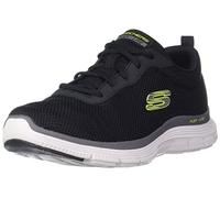 Skechers Flex Advantage 4.0 Providence, Stringate Sportive Uomo, Nero Nero, 42 EU