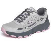 Skechers Hillcrest 2.0 Sabbaday Falls Sneaker, Grigio Rosa, 37 EU