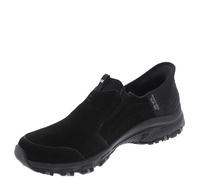 Skechers, Hillcrest Sunapee Donna, Bordo in Lycra Scamosciata Nera, 37.5 EU