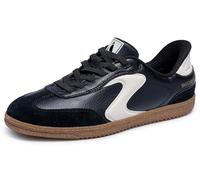 Skechers Hotshot Perfect Choice, Scarpe da Ginnastica Donna, Nero/Bianco, 39.5 EU