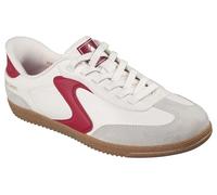 Skechers Hotshot Perfect Choice - Sneaker da Donna, Colore Bianco e Rosso, Taglia 38