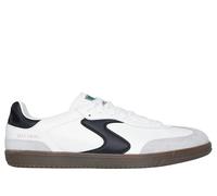 Skechers Uomo Hotshot - Pyke Sneaker in Bianco/Nero, Taglia 39.5