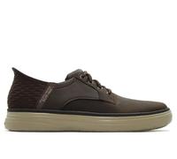 Skechers Slip-in Mani libere Hyland, Scarpe da Ginnastica Uomo, Pelle di Cacao, 39.5 EU