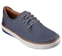 Skechers Hyland Ratner, Scarpe Casual Uomo, Navy Canvas, 46 EU