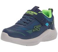 Skechers per ragazzo. 403861L Scarpe Hyper - Blu Navy Blitz (29), Basso, 1 a 3 cm, Velcro, Casual, Sportivo, Running, Multisport, moda per b