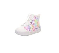 Skechers Hyperlift, Stivali alla Moda, Colore: Bianco e Multicolore, 32 EU