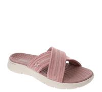 Skechers O- t-g Womens Sandals, Sandalo Go Walk Flex Impresso Donna, Tessuto Malva, 36 EU