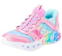 Skechers Infinite Heart Lights-Eternal Shimmer - Tennis da bambina, Rosa/Multi, 10.5 cm