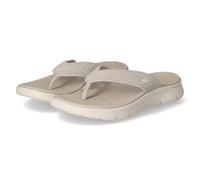 Skechers GO Walk Flex 141459 Infradito Comfort, Sandali Sportivi da Passeggio, Disponibile in Rosa e Beige (Taupe, Sistema Taglie Calzature EU, Adulto, Donna, Numero, Media, 36)