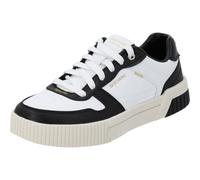 Skechers Jade Best in ClassSneaker da Donna, Bianco Nero Duraleather Trim, 37 EU