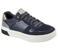 Skechers Jade Lustrous Luxury, Scarpe da Ginnastica Donna, Black Duraleather/Multi Trim, 40 EU