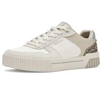 Skechers Jade Lustrous Luxury, Scarpe da Ginnastica Donna, White Duraleather/Multi Trim, 38 EU