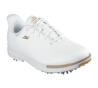 Skechers, Jasmine, Scarpe da golf impermeabili da donna, bianco/oro, 11
