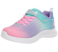 Skechers Jumpsters 2.0 Blurred Dreams, Scarpe sportive Bambine e ragazze, Turquoise Synthetic Multi Trim, 30 EU