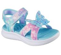 Skechers Jumpsters Sandal Butterfly Brites, Bassi da Bambina, Blue, 3.5 UK Child