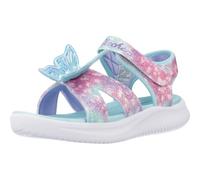 Skechers Jumpsters Sandal Butterfly Brites - Sandali bassi Da bambina, Blu, 27