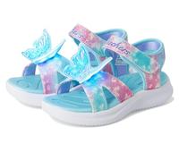Skechers Jumpsters Sandal Butterfly Brites - Sandali bassi Da bambina, Blue,