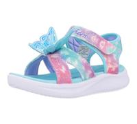 Skechers Jumpsters Sandal Butterfly Brites, Bassi da Bambina, Blue, 28
