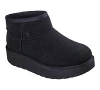 Skechers Keep Cozy - Stivaletti invernali da donna, in pelle, colore: nero, nero, 6