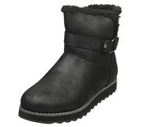 Skechers Keepsakes 2.0 Home Sweet Home, Stivali Donna, Black Microleather, 37 EU
