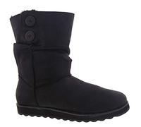Donna Skechers da Infilare Falsa Pelliccia Mezzo Polpaccio Vegano Inverno Upland