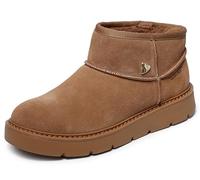 Skechers Keepsakes Cozy Mini - Scarponcini da neve da donna, Castagna, 35 EU