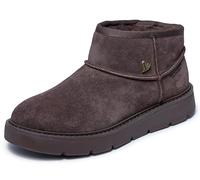 Skechers Keepsakes Cozy - Stivali da Neve da Donna, Taglia 38, Colore: Cioccolato