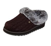 Skechers Keepsakes - Ice Angel, Pantofole Donna, Marrone Chocolate, 37 EU
