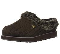 Skechers Keepsakes - Ice Angel, Pantofole Donna, Marrone Chocolate, 38.5 EU