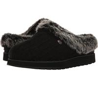 Skechers Keepsakes - Ice Angel Slipper, Pantofole Donna, Nero/Grigio, 36.5 EU
