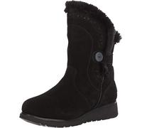 Skechers Keepsakes Wedge Cozy Peak, Stivali a metà polpaccio Donna, Nero, 38 EU