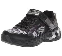 Skechers Kids Boy's MEGA-Craft 2.0 Sneaker, Black/Charcoal, 11.5 Little Kid
