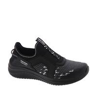 Skechers Kids Boy's Ultra Flex 3.0-Triple Pointz Sneaker, Black/Charcoal, 5.5 Big Kid