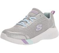 Skechers Kids Girls Dreamy Lites Sneaker, Light Grey, 12.5 Little Kid
