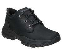 Skechers Knowlson Ramhurst, Stivali Uomo, Black Leather, 42 EU