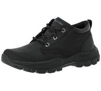 Skechers Knowlson Ramhurst, Stivali Uomo, Black Leather, 42 EU