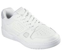 Skechers Koopa Harry Kane Court, Scarpe da Ginnastica Uomo, White Leather, Suede/Mesh/Trim, 46 EU