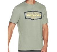 Skechers Latitude Tee, T-Shirt Uomo, Green,