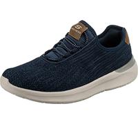 Skechers Lattimora Coringa, Scarpe da ginnastica Uomo, Maglia A Maglia Blu Navy, 43 EU
