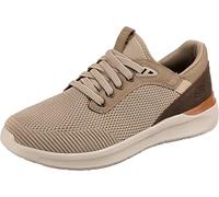 Skechers Lattimora, Scarpe da ginnastica Uomo, Tessuto Sintetico A Rete Tortora, 43 EU