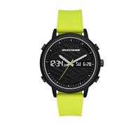 Skechers Lawndale Ana-Digi Orologio da uomo in silicone verde (Modello: SR5212), Verde