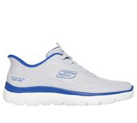 Skechers Leyter Scarpe Slip On Uomo Grigio/Blu Slip-ins 9-15