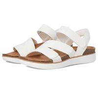 Skechers Lifted Comfort - Sandali da donna, bianco, 38 EU