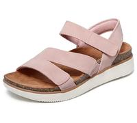 Skechers Lifted Comfort - Sandali da donna, Rosso tendente rosa, 37 EU