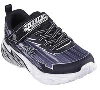 Skechers Light Storm 2.0-Bolt-Brights Sneaker da Ragazzo, Nero/Grigio, 28.5 EU