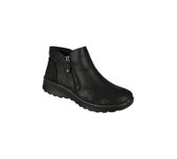 Skechers LOVELY VIBE FALL IN BLOOM Stivaletti donna con zip - nero