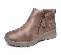 Skechers Lovely Vibe Fall in BloomStivaletti da donna, Micropelle fungo, 39.5 EU