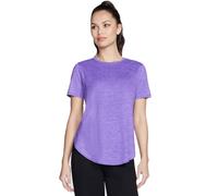 Skechers Maglietta a Tunica Godri Swift T-Shirt, Afterparty/Paisley Purple, XS Donna